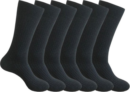 Classinn® Elegant geribbelde Heren sokken- 6 paar
