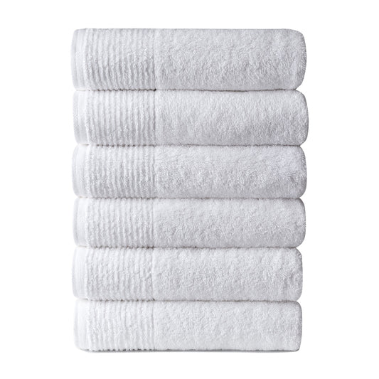 Hotel handdoeken wellness wit 450g. p/m2 50x100cm 