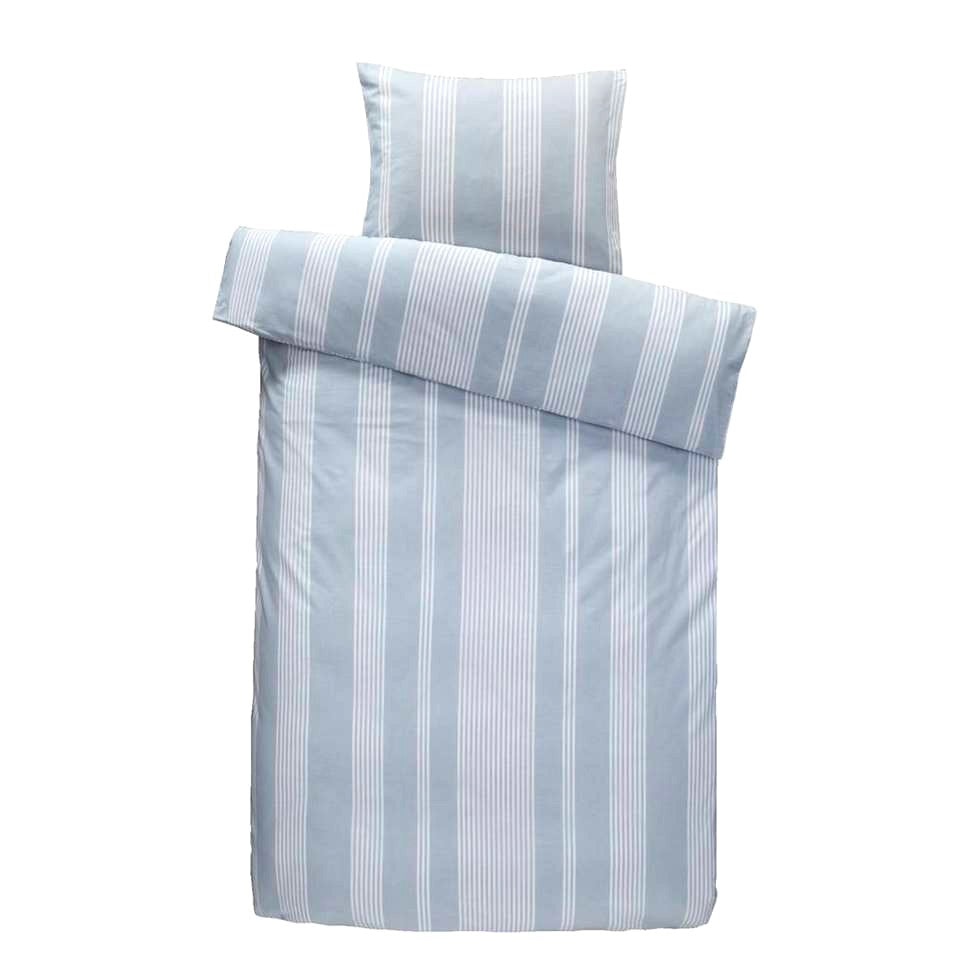Homéé dekbedovertrekset chambray eenpersoons  +1 sloop 100% percale Katoen - Classinn