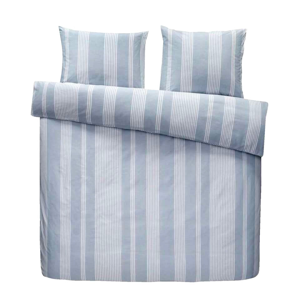 Homéé dekbedovertrekset chambray eenpersoons  +1 sloop 100% percale Katoen - Classinn